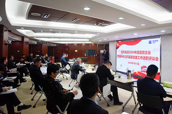 恒天集團召開2024年度直管企業黨組織書...